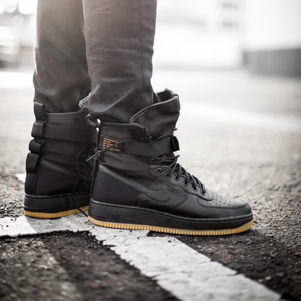 Nike SF AirForce 1 Black Gum